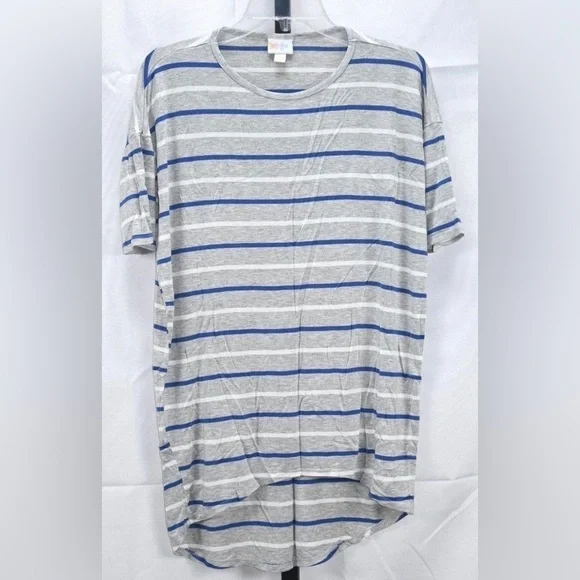LuLaRoe short sleeve striped top size XXS - Picture 1 of 5